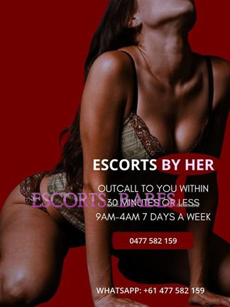 Image of ESCORTS BY HER  AUSTRALIAS AWARDWINNING LICENSED  LEGAL ESCORT AGENCY